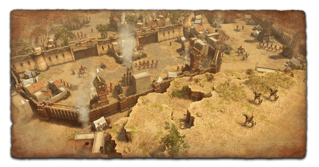Flag of Aztecs in Age of Empires III: Definitive Edition